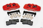 AERO6 Front Caliper & Bracket Kit - Red