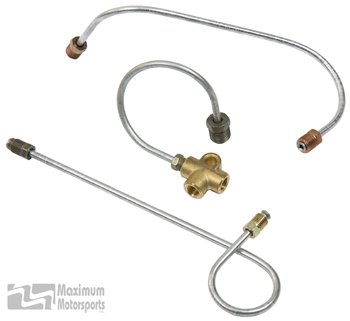 Manual brake SVO M/C install kit, with stock lines