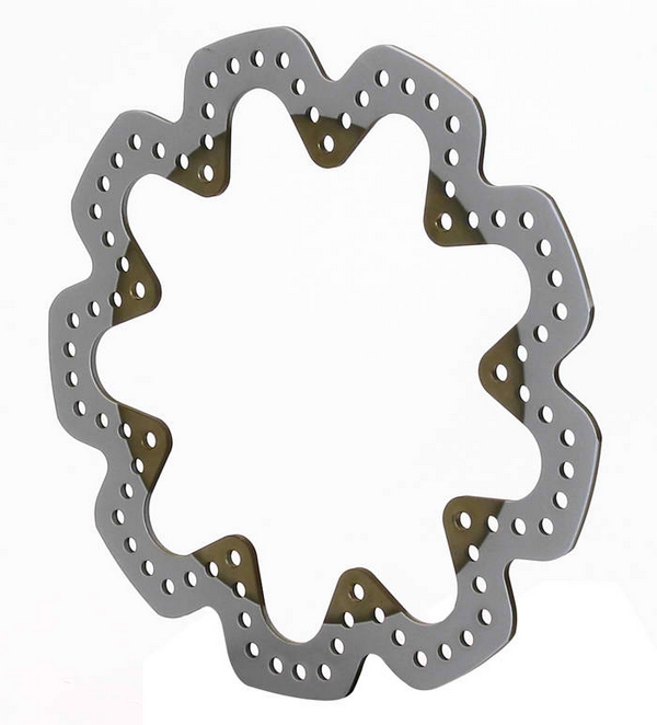 Rotor-Stainless Scalloped