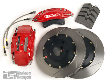 StopTech front brake kit, 2005, red calipers (14")