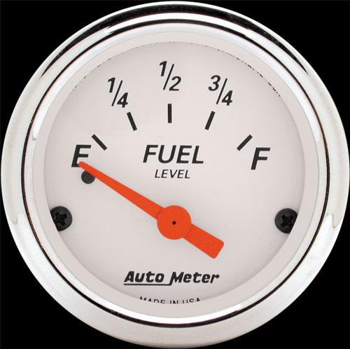 Auto Meter 2 1/16" STREET ROD SERIES (Arctic White)