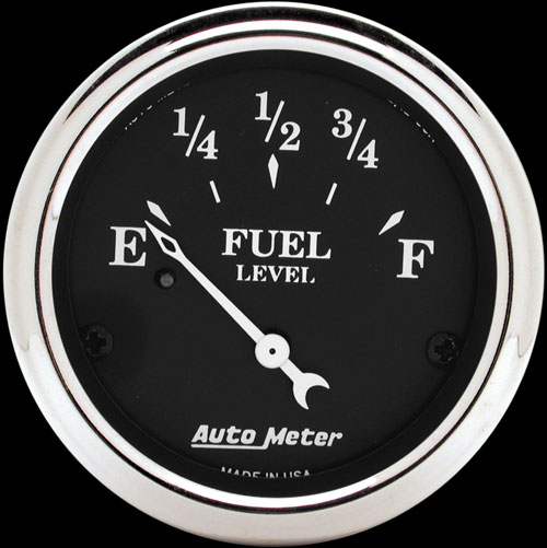 Auto Meter 2 1/16" STREET ROD SERIES (Designer Black)