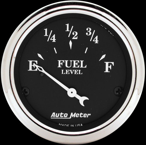 Auto Meter 2 1/16" STREET ROD SERIES (Designer Black)