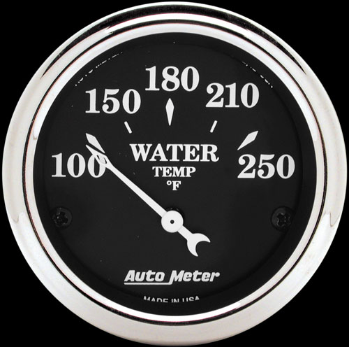 Auto Meter 2 1/16" STREET ROD SERIES (Old Tyme Black)