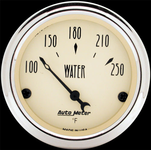 Auto Meter 2 1/16" STREET ROD SERIES (Antique Beige)