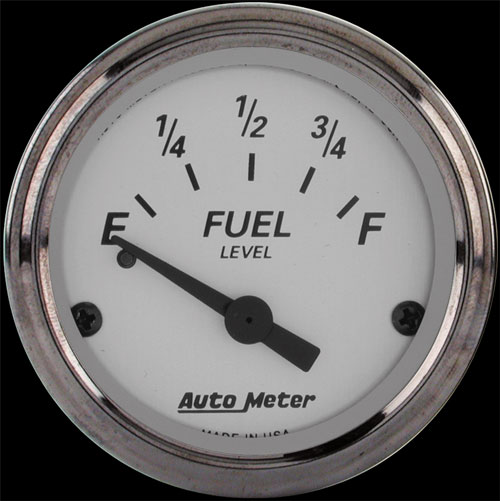 Auto Meter 2 1/16" STREET ROD SERIES (American Platinum)