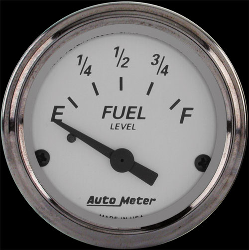 Auto Meter 2 1/16" STREET ROD SERIES (American Platinum)