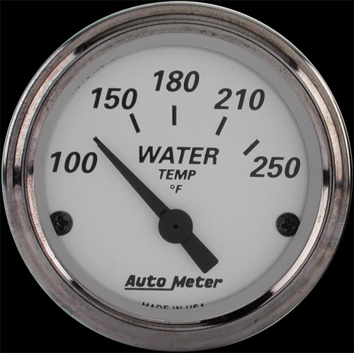 Auto Meter 2 1/16" STREET ROD SERIES (American Platinum)