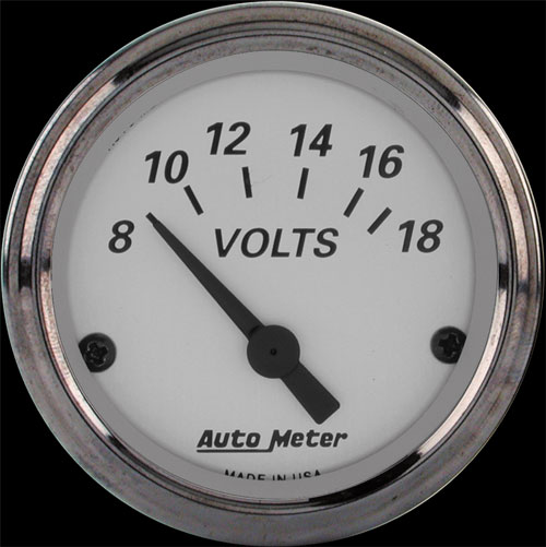 Auto Meter 2 1/16" STREET ROD SERIES (American Platinum)