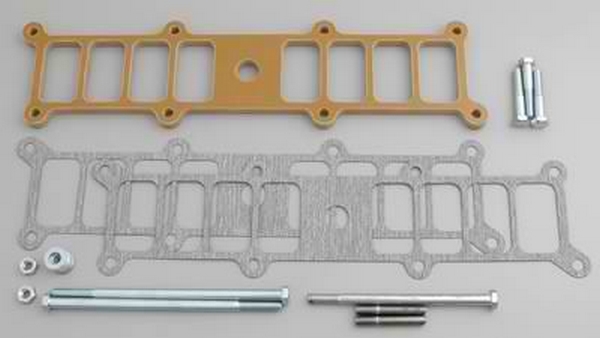 Heat spacer kit, Edelbrock Performer RPM II manifolds, 3/8", each